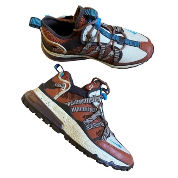 Nike Air Max 270 Bowfin Men's Dark Russet Brown Athletic Shoes Sneakers Size 8.5 - Picture 1 of 10